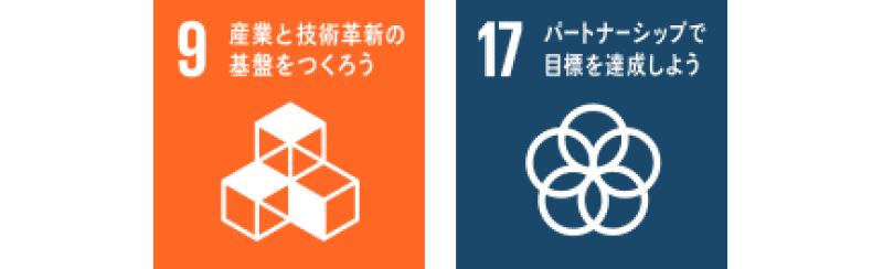SDGs 9、17